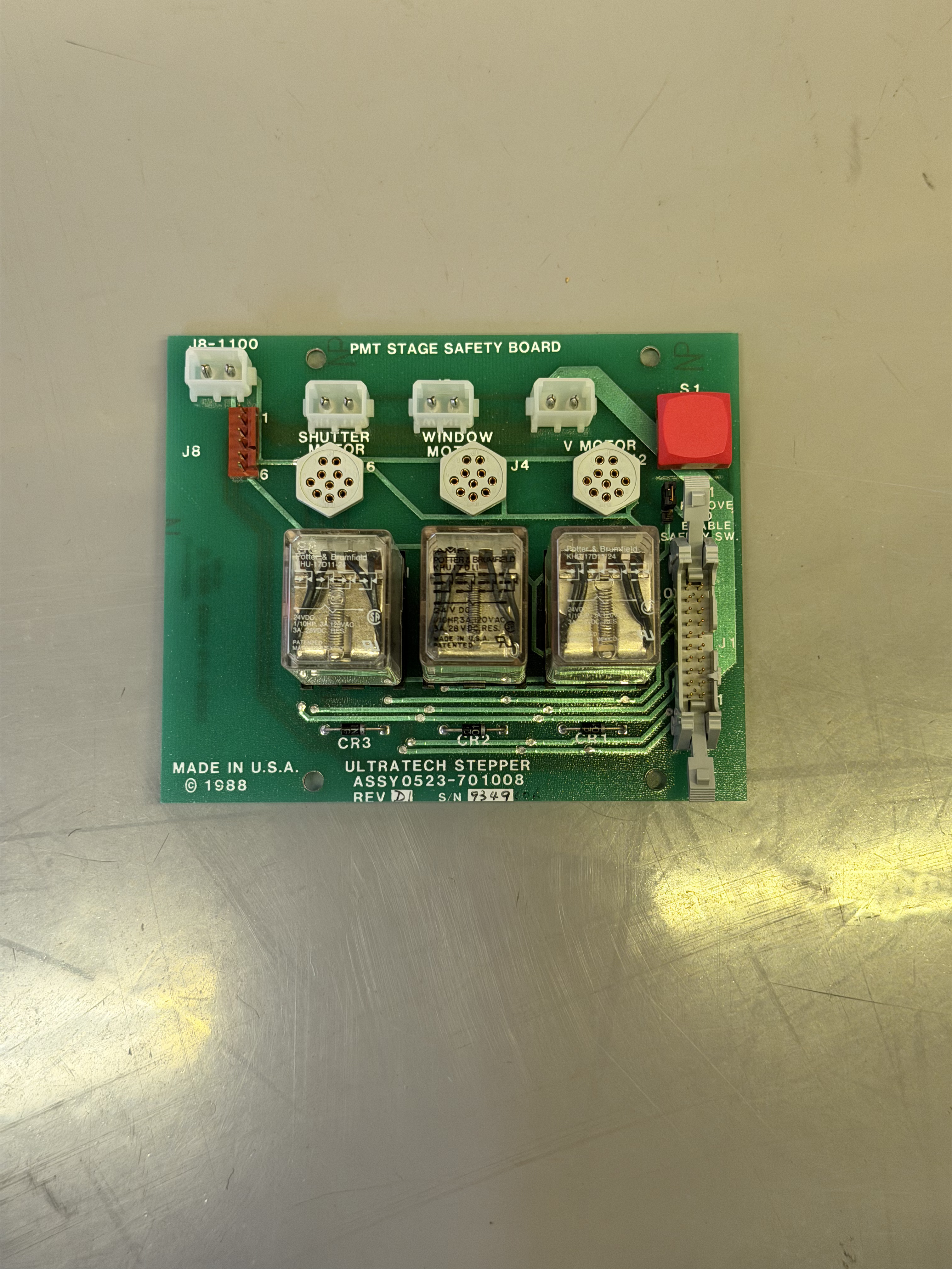 PMT Stage Safety BD